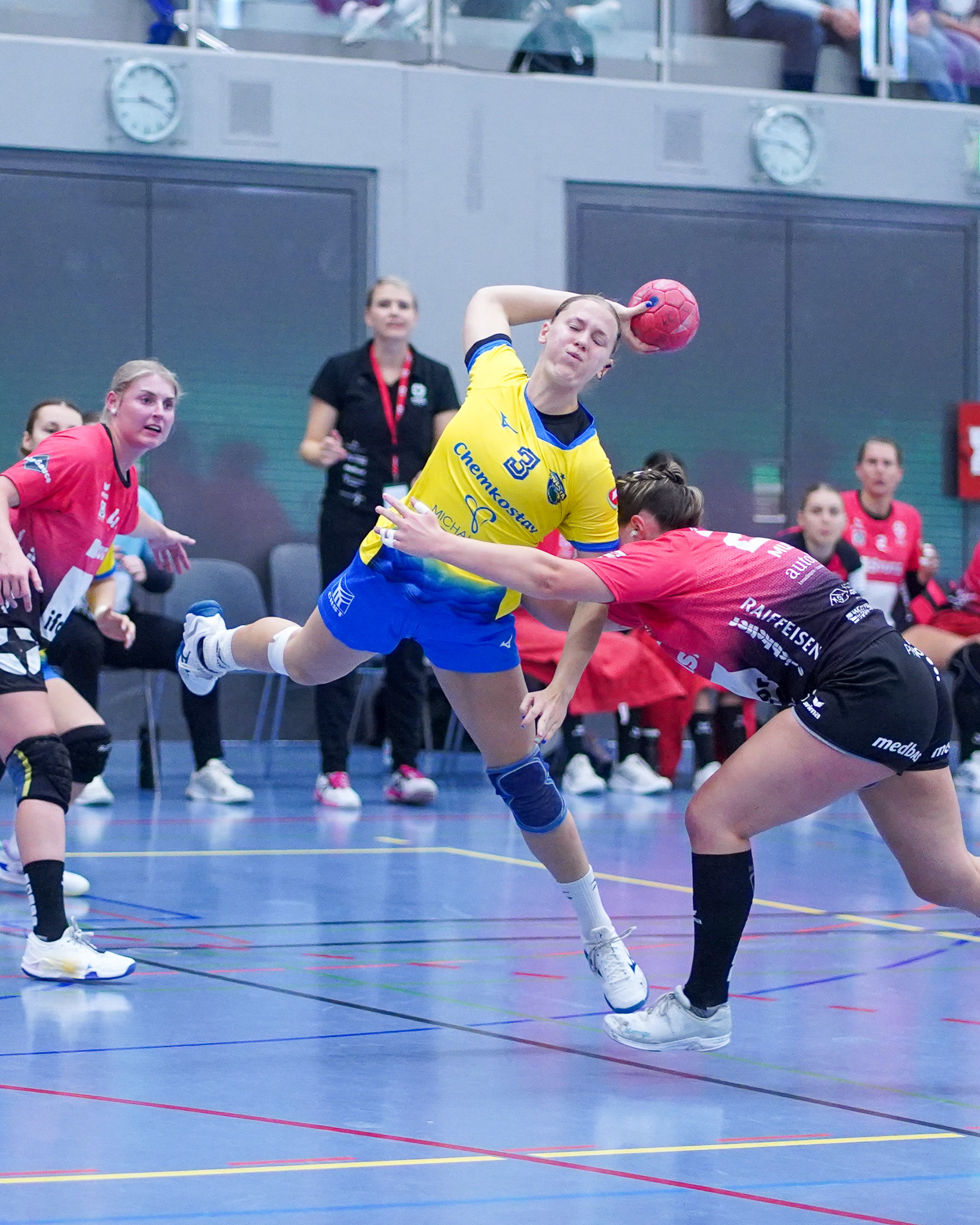 Alena Dvorščaková, Slovenská, European Cup, HSC Kreuzlingen vs Iuventa Michalovke